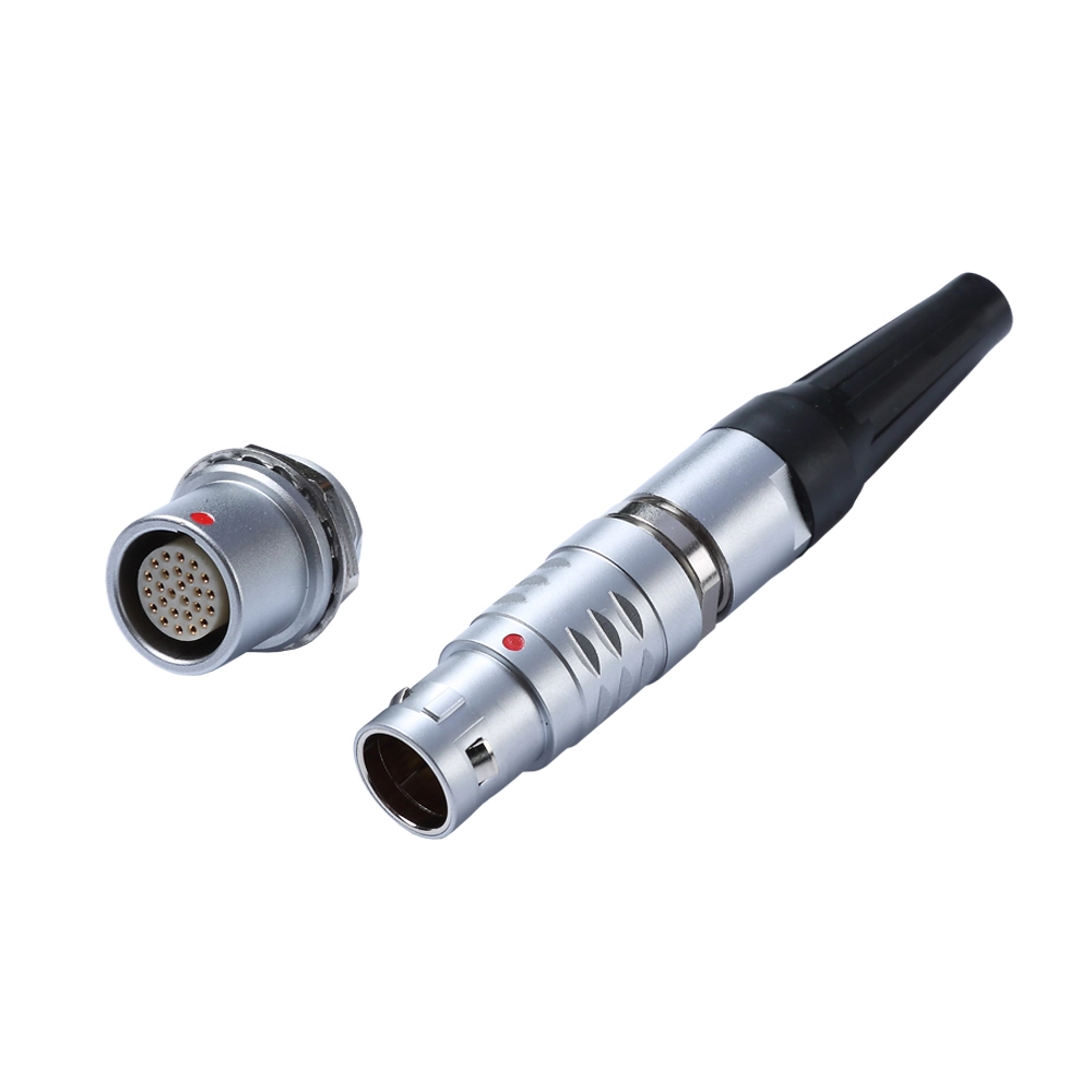 Quomodo a B Series Metal Push-traho Connector Amplio Connection Reliability in postulatione Applications